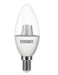 LAMPADA LED VELA CLARA 3W TVL 25 E14 C/ADAP 2700K LUZ AMARELA
