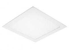 PAINEL LED EMBUTIR 12W QUAD 17CMX17CM 3000K LUZ AMARELA