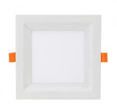 PAINEL LED EMBUTIR 12W QUAD RECUADO 12CMX12CM 4000K LUZ SUAVE