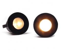 SPOT PARA MOVEIS 2PC LED PIK RED 1W 3000K PR