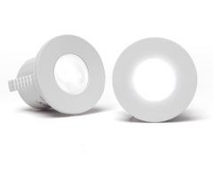 SPOT PARA MOVEIS 2PC LED PIK RED 1W 6500K BCO