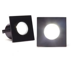 SPOT PARA MOVEIS 2PC LED PIK QUAD 1W 6500K PTO