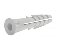 BUCHA PLASTICA N 12 BRANCA C/ANEL PT/250