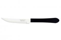 FACA CHURRASCO INOX 4 PRETO LEME REF 23180404