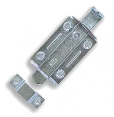 FERROLHO CHATO C/PORTA CAD 3 ZINCADO REF 25631