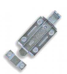 FERROLHO CHATO C/PORTA CAD 4 ZINCADO REF 25641