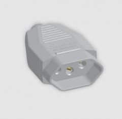 PINO FEMEA BIP 2P+T 20A CINZA REF1051