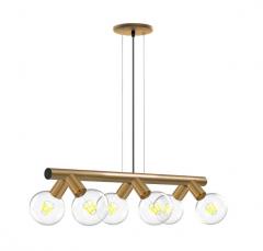 PENDENTE FICUS 6XE27 OURO