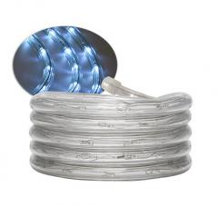 CORDA LED LUMINOSA 13MM 2 FIOS 127V 100M LUZ BRANCA