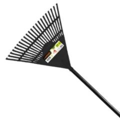 VASSOURA P/JARDIM PLAST 22 DENTES C/CABO REF8009