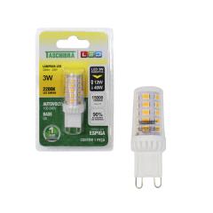 LAMPADA LED ESPIGA 3W G9 AUTOVOLTS 2200K LUZ AMARELA