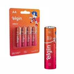 PILHA PEQUENA ZINCO AA CT C/4 REF82184