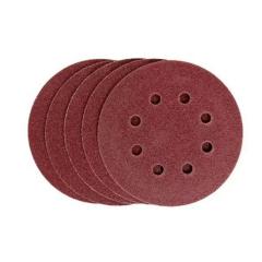 DISCO LIXA ADERENTE C/FURO MAD FERRO 400 4.1/2 125X2.2MM PT/10