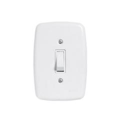 INT 1 TECLA 4X2 IDEALE BRANCA SIMPLES REF 3200