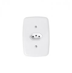 TOMADA 2P+T 4X2 20A IDEALE BRANCA REF 3212