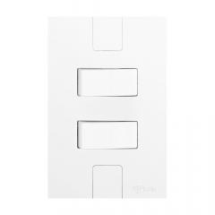 INT 2 TECLA 4X2 CAPRICE BRANCA SIMPLES REF 5202