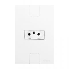 TOMADA 2P+T 4X2 10A CAPRICE BRANCA REF 5211