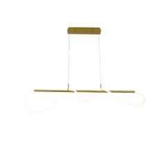 PENDENTE LED ORGANIC 250 28W OURO FOSCO 3000K