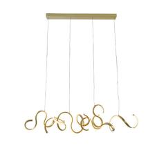 PENDENTE LED TORONTO 60W OURO FOSCO 3000K