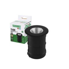 EMBUTIDO DE SOLO LED THIN 3W PRETO 3000K