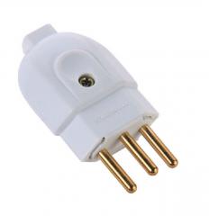 PINO MACHO 20A BIP 2P+T BRANCO REF 57402007