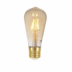 LAMPADA LED FILAMENTO VINTAGE 4W ST64 DIMERIZAVEL