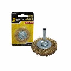 ESCOVA DE ACO C HASTE ONDULADA 50X12MM  REF 2758