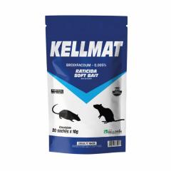 RATICIDA KELLMAT SOFT BAIT PT C/ 20 SACHES 10G    REF 417
