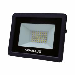 REFLETOR LED  50W PRETO 12V BAT 6500K LUZ FRIA