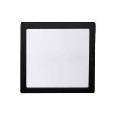 PAINEL LED SOBREPOR 24W QUAD LYS 21CMX21CM PRETO 6500K LUZ FRIA