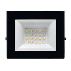 REFLETOR LED  50W PRETO 6500K LUZ FRIA