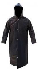 CAPA DE CHUVA C/MANGA PRETA TAM G 92CM DE COMPRIMENTO