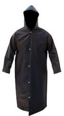 CAPA DE CHUVA C/MANGA PRETA TAM GG 103CM DE COMPRIMENTO