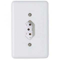 TOMADA 2P+T 4X2 10A STYLUS BRANCA REF20140